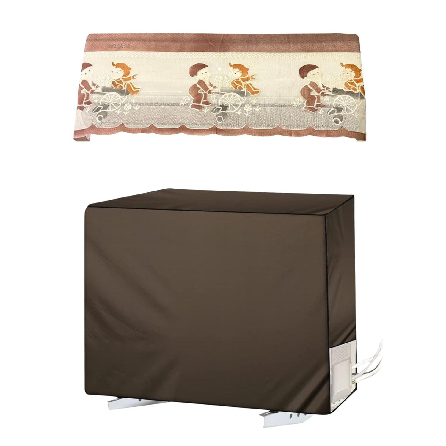 Printed Split AC Cover Set Indoor Outdoor